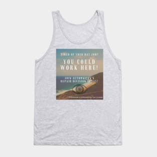 Automnicon. Tired of your day job? Tank Top